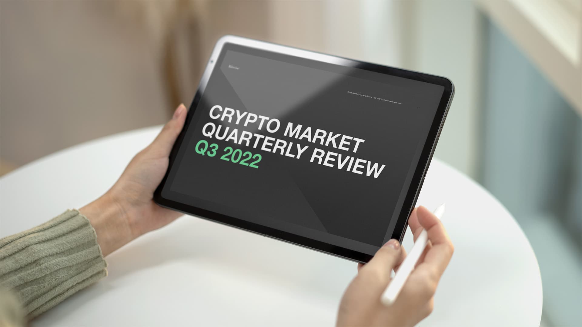 Crypto Market Quarterly Review (Q3 2022)