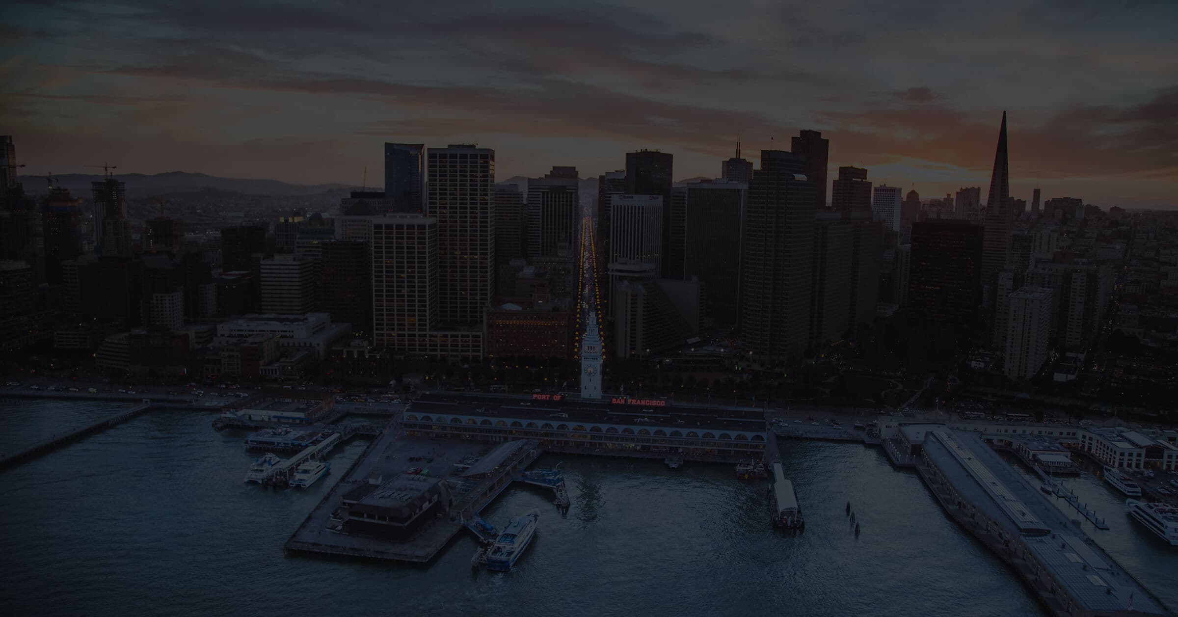 Skyline of San Fransisco, CA